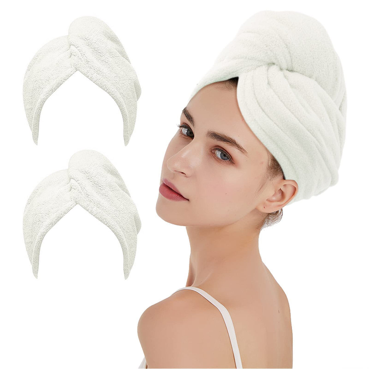 Hair Towel for Drying and Frizz Control