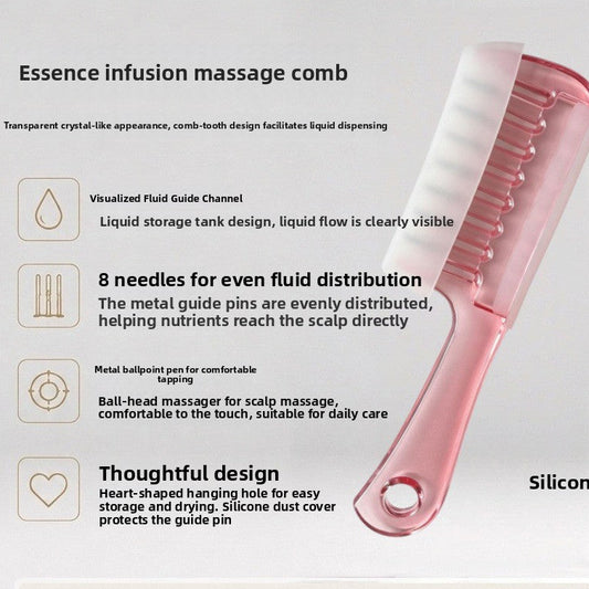 Home Hair Crystal Massage Comb