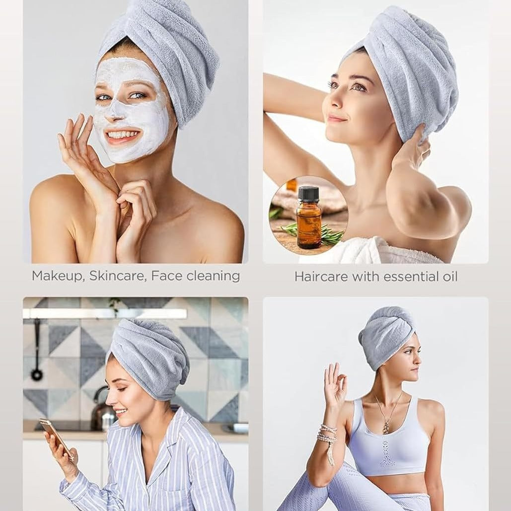Hair Towel for Drying and Frizz Control