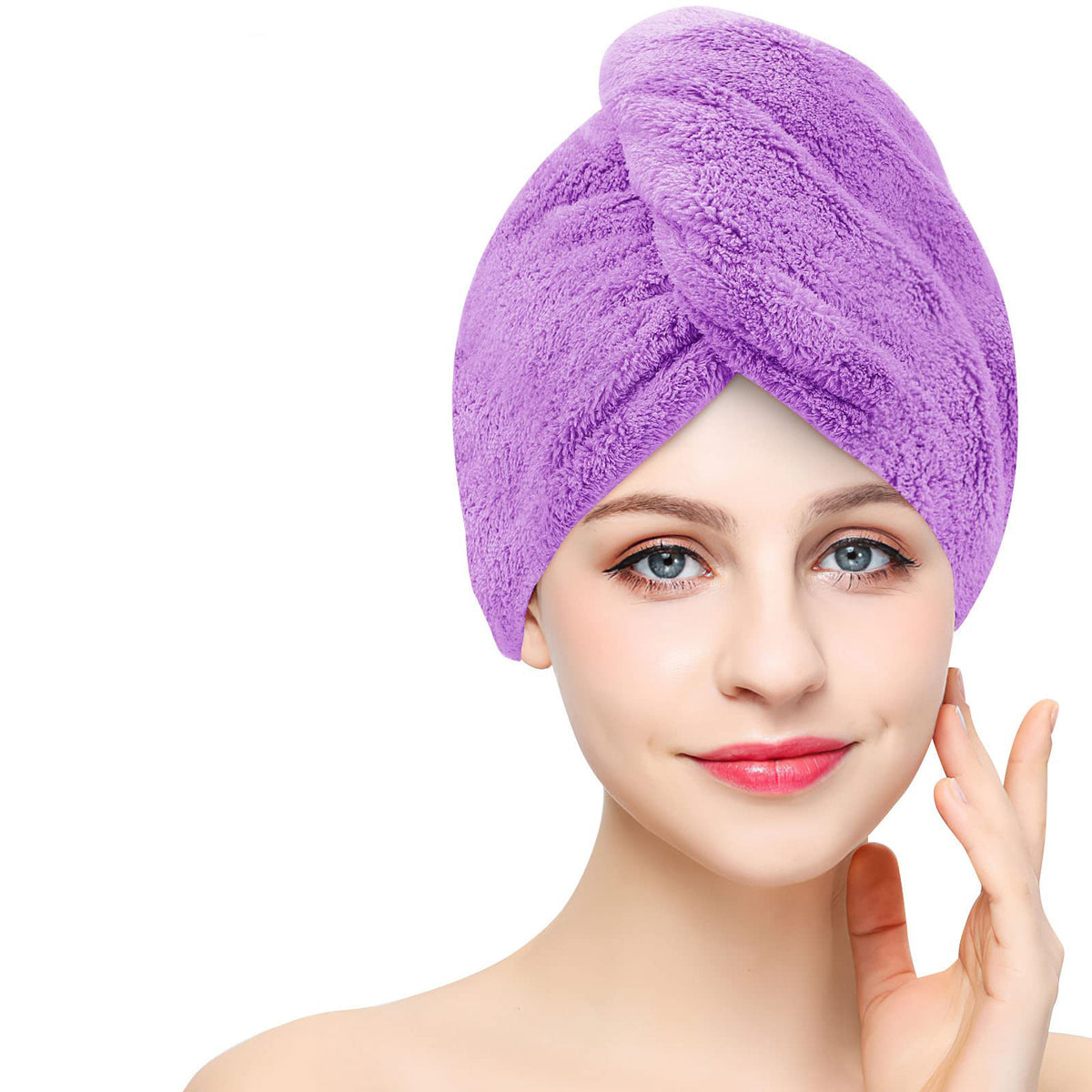 Hair Towel for Drying and Frizz Control